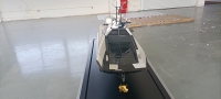 custom made model of Unmanned Surface vessel